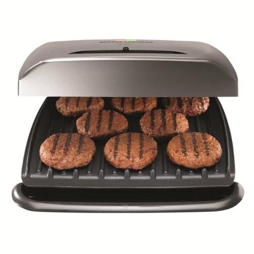 George Foreman ジョージフォアマン GR2121P 8-Serving Classic Plate Grill with Variable Temperature｜wakiasedry｜04