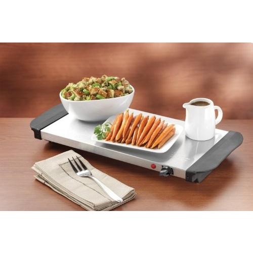 Living by Nostalgia BCD332 3-Station Mini Buffet Server with Warming Tray｜wakiasedry｜03