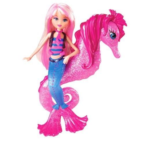 バービー Barbie In A Mermaid Tale Seahorse Stylist Doll - Pink ドール 人形 フィギュア