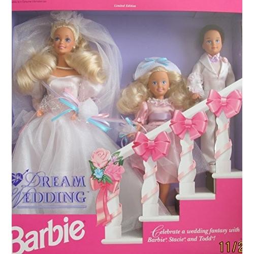 ホビー DREAM WEDDING BARBIE バービー doll ドール 人形 Gift Set LIMITED EDITION w BARBIE STACIE & T