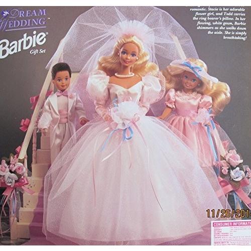 ホビー DREAM WEDDING BARBIE バービー doll ドール 人形 Gift Set LIMITED EDITION w BARBIE STACIE & T_3