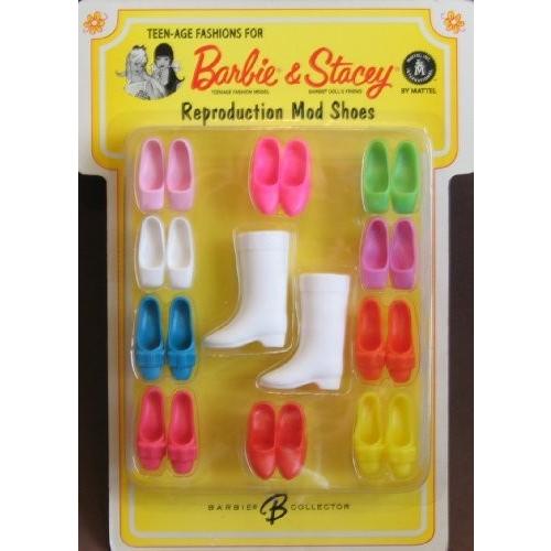 バービー Barbie \u0026 Stacey Reproduction MOD Shoes - Barbie Collector コレクター (2005) ドール 人形