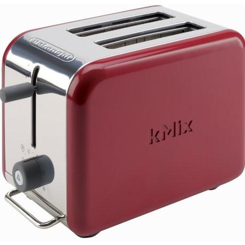 デロンギDeLonghi Kmix 2-Slice Toaster, Red デロンギDeLonghi Kmix 2-Slice Toaster, Red