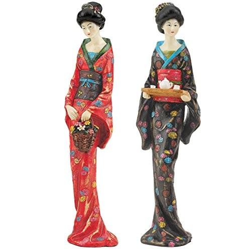 Design Toscano Japanese Geisha Statue Sadayakko & Koyukit