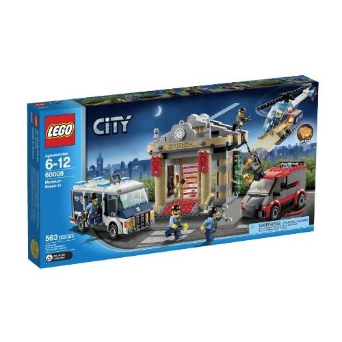 レゴ LEGO 市警察博物館が侵入60008