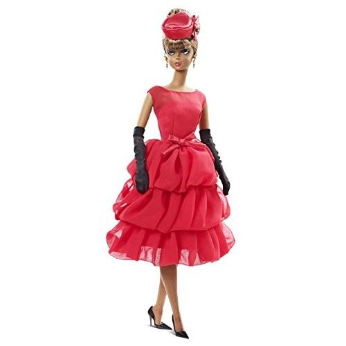 Barbie Collector BFMC， Red Dress African-American Doll