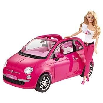 Barbie Fiat Vehicleおもちゃ