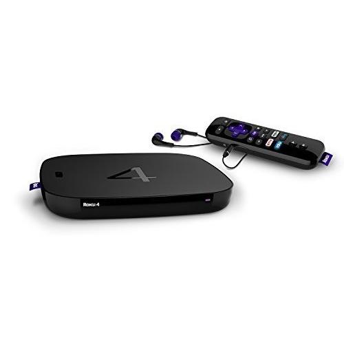 Roku 4 Streaming Media Player (4400R) 4K UHD