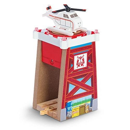 きかんしゃトーマス 木製レールシリーズ HAROLD’S SEARCH AND RESCUE HELIPAD　ハロルドの サーチ アン