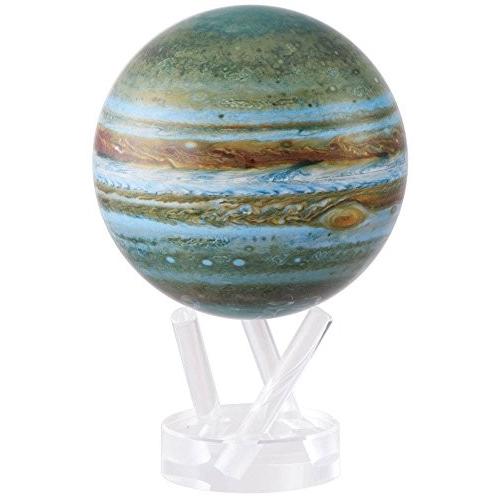 光で回る地球儀 ムーバグローブ MOVA Globe 4.5インチ　惑星・衛星シリーズ(木星)