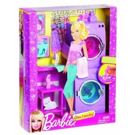 Game/Play Barbie(バービー) Glam Laundry Furniture Set Kid/Child ドール 人形 フィギュア