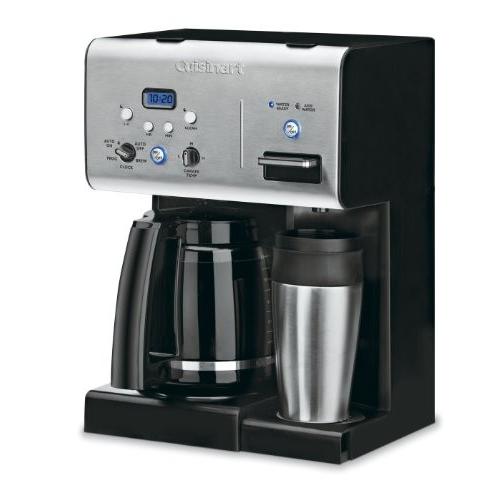 Cuisinart CHW-12 Coffee Plus 12-Cup Programmable Coffeemaker with Hot Water System, Black/Stainles｜wakiasedry｜03