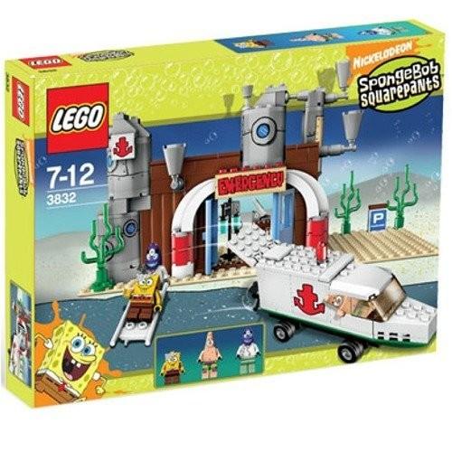 SpongeBob Squarepants Exclusive Limited Edition Lego Set #3832 Emergency Room by LEGO