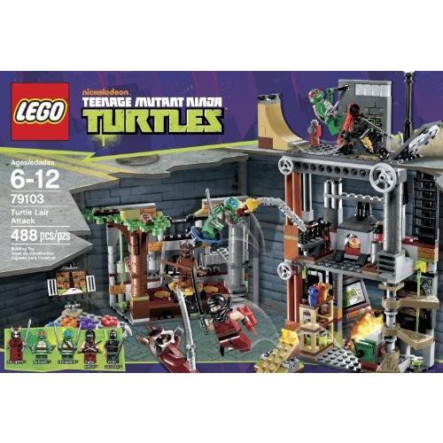LEGO 79103 Turtle Lair Attack レゴ ミュータント タートルズ + 630