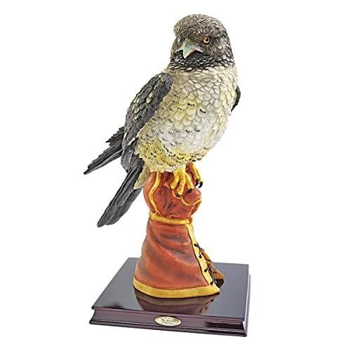 Design Toscano Hunting Falcon Bird of Prey Statue