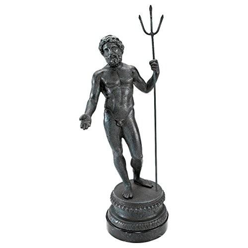 Design Toscano Neptune God of the Sea Sculpture 楽器、手芸、コレクション-ドラム-その他ドラム関連用品