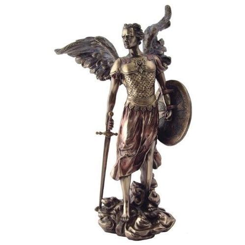 13.5 Archangel Michael Statue Figurine Figure Miguel San Saint Angel St by TLT