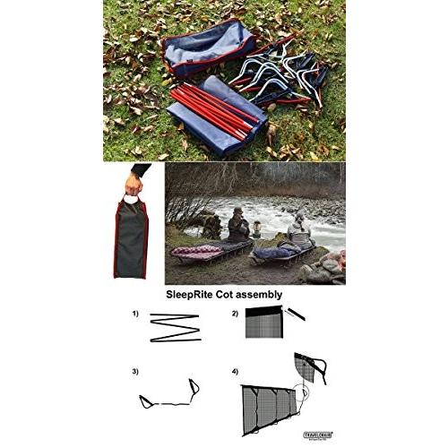 SLEEP RITE COT1 (Red/SIL) 2389A-1 ベッド 折りたたみベット アウトドア キャンプ【 TRAVEL CHAIR / トの画像