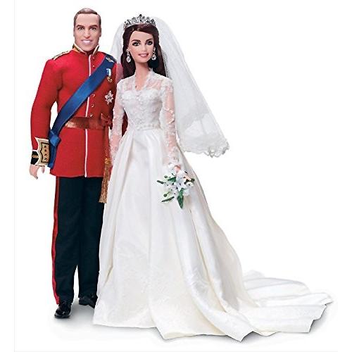 バービーコレクター ウイリアム\u0026ケイト(ゴールドラベル)(W3420)Barbie William and Catherine (Kate Midd