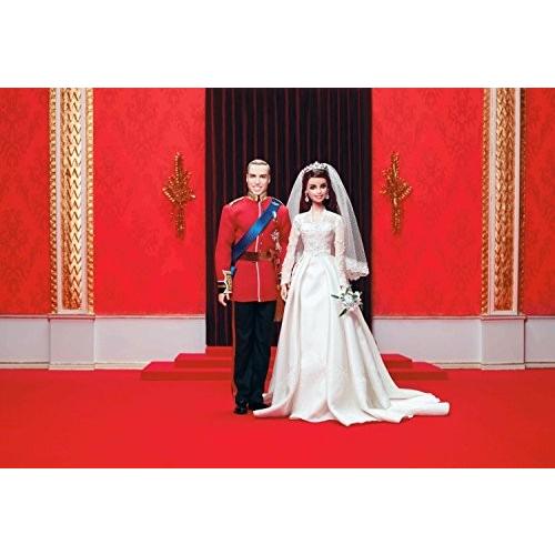 バービーコレクター ウイリアム\u0026ケイト(ゴールドラベル)(W3420)Barbie William and Catherine (Kate Middの画像