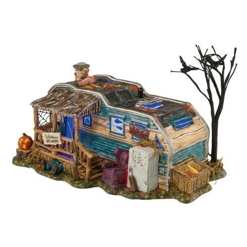 Halloween Snow Village from Department 56 Lot 13， Crystal Lake by Department 56