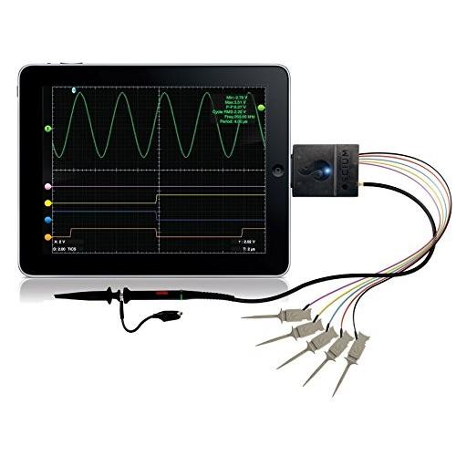 モバイルオシロスコープ（iPhone/iPad接続） OSCIUM iMSO-104