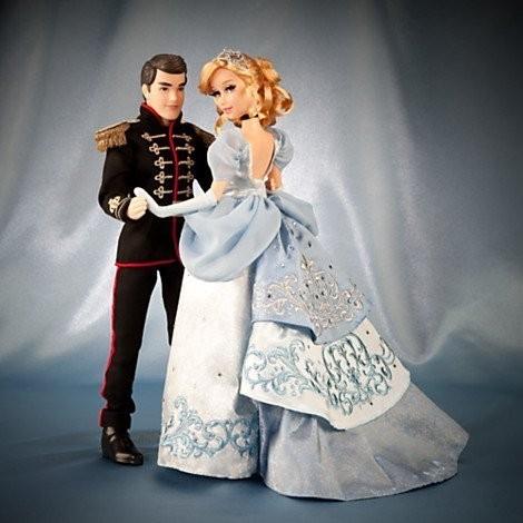 輸入ディズニー Cinderella and Prince Charming Doll Set - Disney Fairytale Designer Collection
