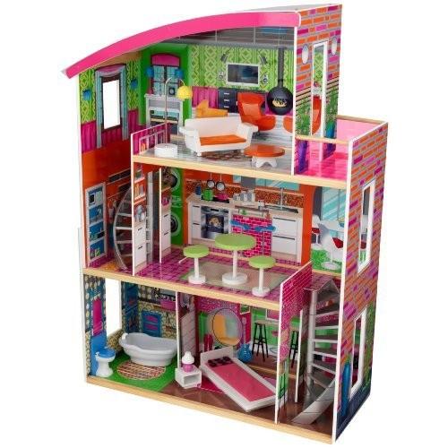 特価ブランド KidKraftツDesigner Dollhouse with Furniture by KidKraft その他キッチン、日用品、文具