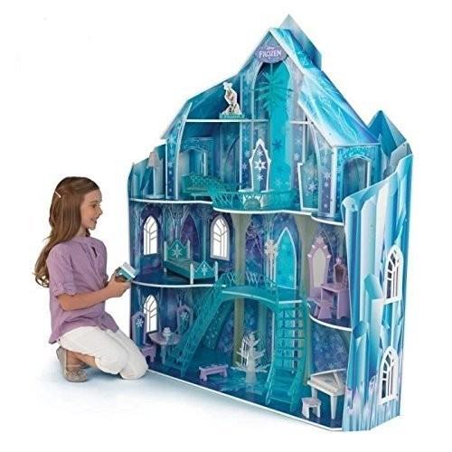 輸入アナと雪の女王アナ雪ディズニージュニア KidKraft Disney Frozen Snowflake Mansion Dollhouse +  19 :109094764:ワールド輸入アイテム専門店 - 通販 - Yahoo!ショッピング