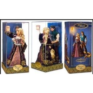 Disney (ディズニー)Designer Fairytale Rapunzel And Flynn Dolls 限定品 ドール 人形 フィギュア