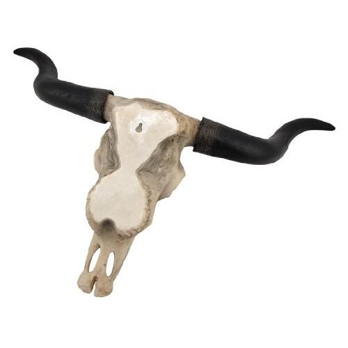 Long Horn Cow Skull Wall Hanging Longhorn Steer 今だけ