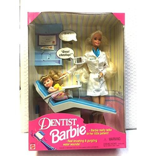 マテル1997 Dentistバービー人形セットLittle Patientケリー17255