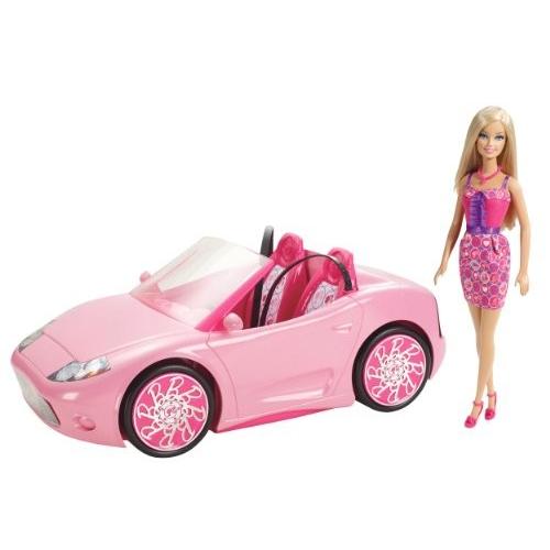バービーBarbie Glam Convertible and Doll Set - New 2012 Version　X0451