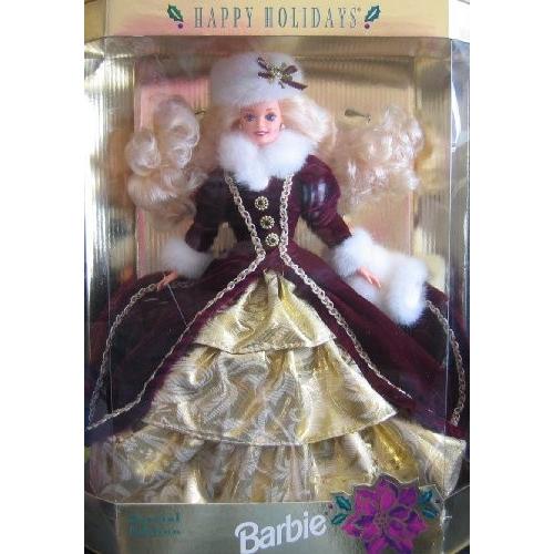 Mattel Happy Holidays Barbie Christmas 1996 by Mattel