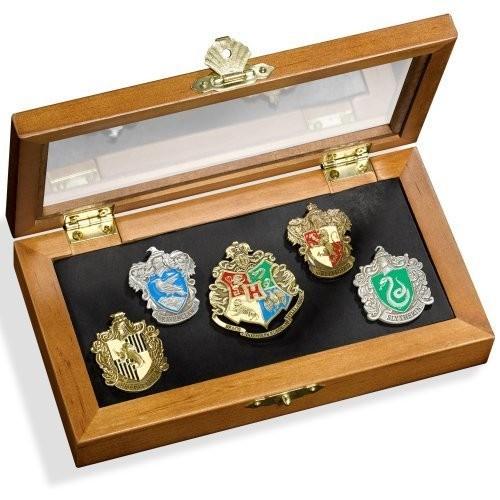 Harry Potter House Crest Pin Set by Harry Potter