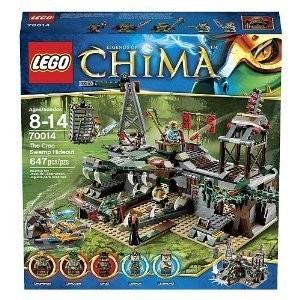 レゴ LEGO 70014 チーマ CHIMA ワニ族・隠れ家要塞 The Croc Swamp Hideout