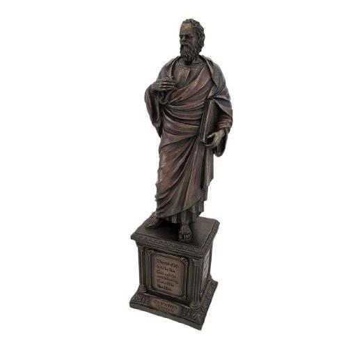 Bronze Finish Socrates Statue Philosophy