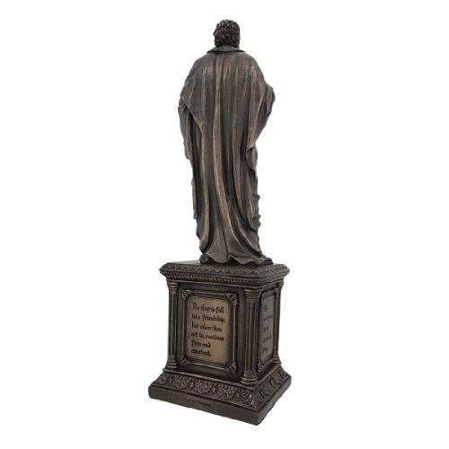 Bronze Finish Socrates Statue Philosophy_2