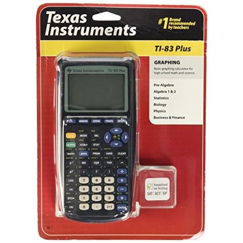 Texas Instruments TI-83 Plus Graphing Scientific Calculator