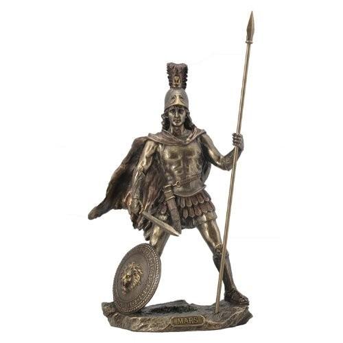Sale Mars / Ares Statue Sculpture Roman God of War戦争状態の売りわたす赤い惑星/アレス像刻みつける永遠の都神 ゲーム、おもちゃ-おもちゃ