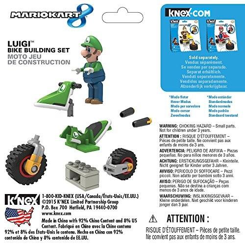 K'NEX Mario Kart 8 Luigi Bike Building Set｜wakiasedry｜02
