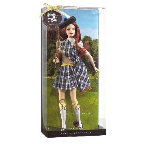 バービー人形ワールドモデルレア多数 Barbie Dolls Of The World Scotland