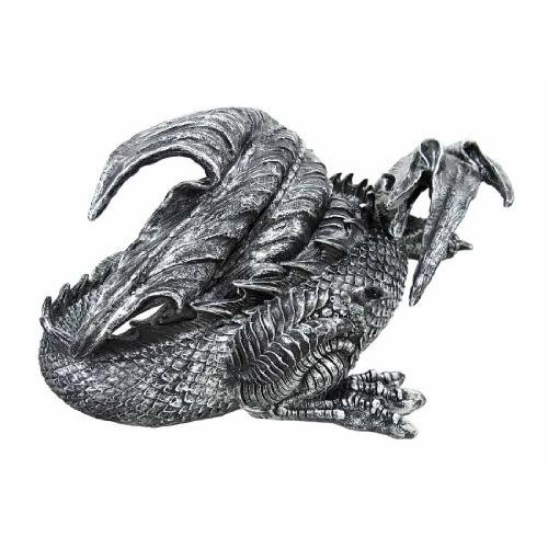 40 Winks Large SleepingドラゴンゴシックStatue Figure