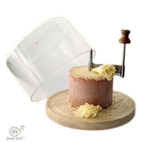 Grande Girolle Cheese \u0026 Chocolate Curler with Dome Lid Included by Grande Girolle