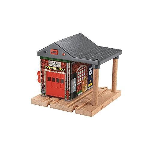 きかんしゃトーマス 木製レールシリーズ Sodor Fire Station　ソドー島 の 消防署 (BDG53) フィッシャー