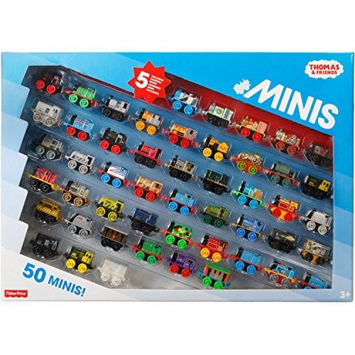 Thomas and Friends Minis Collection of 50 - with 5 Exclusive Warrior Minis by Thomas & Friends
