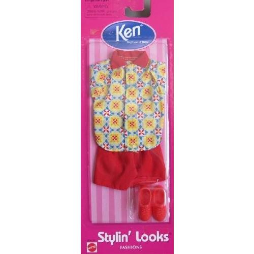 バービー Barbie KEN ケン Stylin' Looks Fashions (1998 Arcotoys， Mattel) ドール 人形 フィギュア