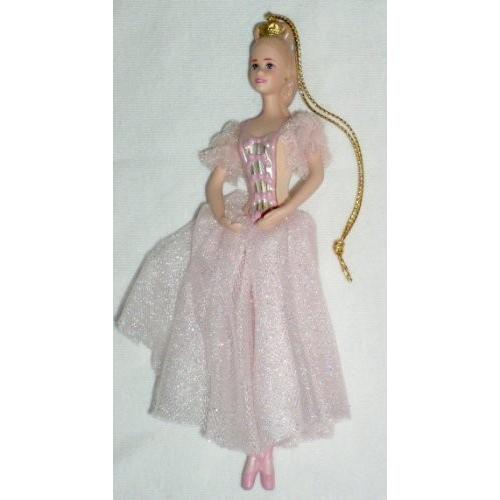 バービー Barbie as the Sugar Plum Fairy in the Nutcracker (Caucasian) - Porcelain Ornament - 1997