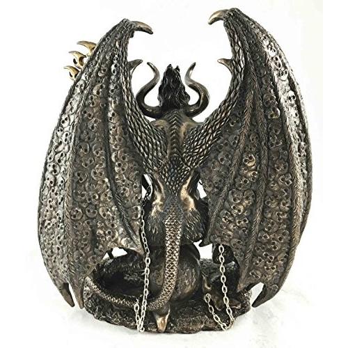 アーチDevil Satan Lucifer Morning Star FigurineバフォメットSculpture Fallen Angel_2