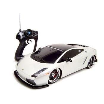 Remote Control Lamborghini Gallardo White RC Car 1/10 Ready To Run
